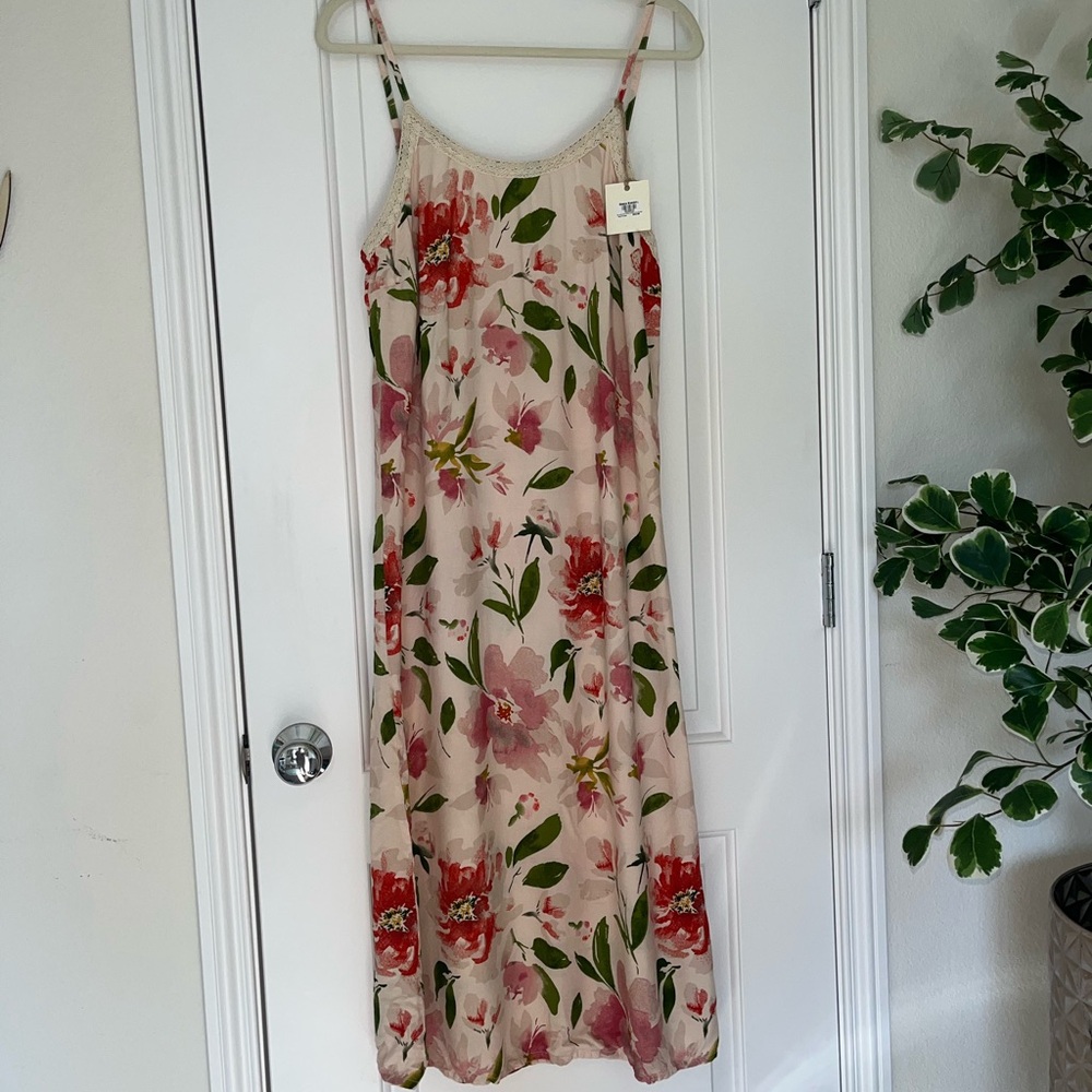 World Market Floral Dress S/M